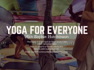 Yoga class leeds kirkstall burley Open Source Arts