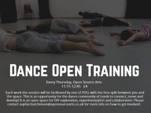 dance training pro class leeds open source arts
