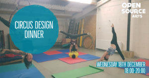 Circus Design Dinner. Open Source Arts. Leeds