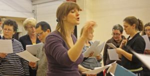 Lorraine Solstice Choir Leeds Kirkstall singing
