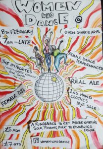 women who dance workshop creative arts music beer frundraiser leeds yorkshire event women international women day support network female artists