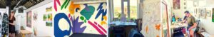 A wide range of artists and creative businesses are welcome to join the community at Open Source Arts studios