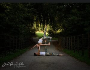 AcroYoga is a movement practice that combines the balance of yoga, the fitness of acrobatics and the healing potential of human contact.