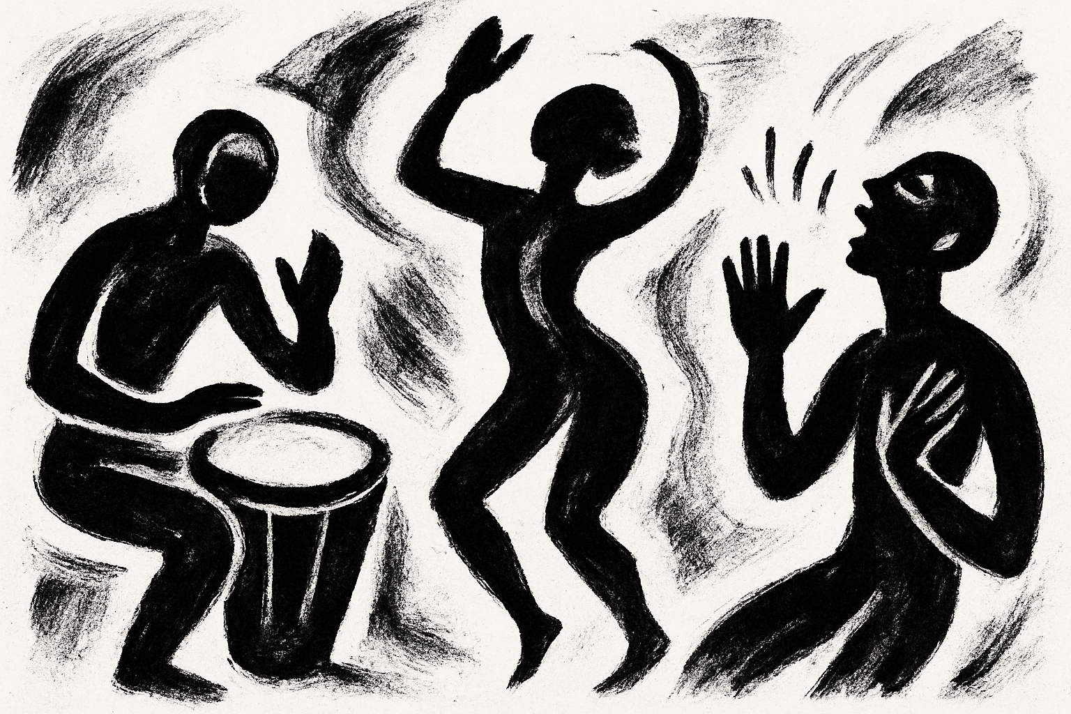 Drumming, dancing and singing to keep body and soul connected.